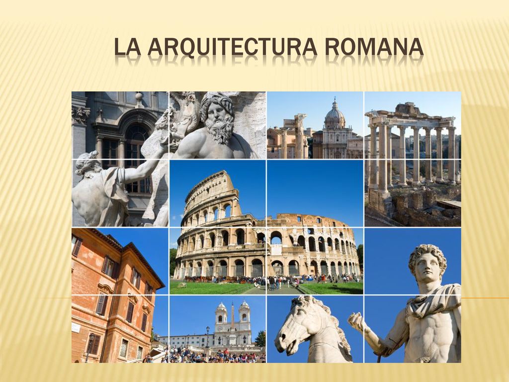 Descubriendo la arquitectura romana