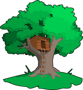 casa en un árbol